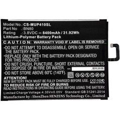 CoreParts Battery 31.92Wh Li-Pol 3.8V (MBXTAB-BA143)